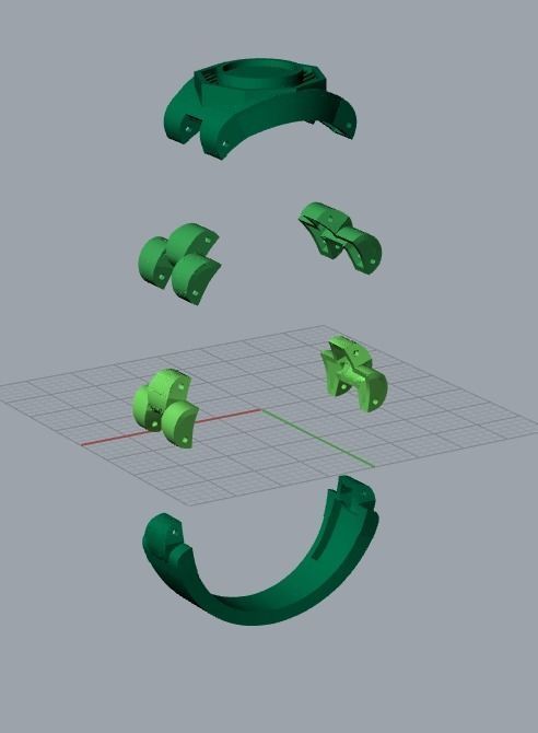 men ring 3D print model_9