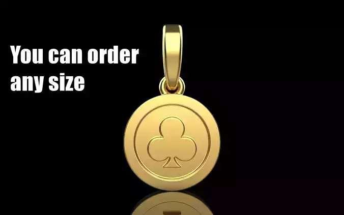 Card Clubs pendant model 614