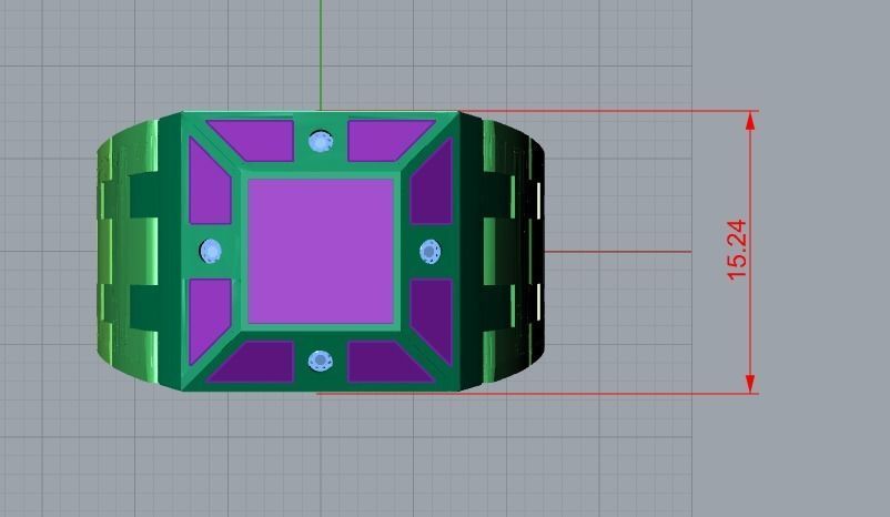 men ring 3D print model_6