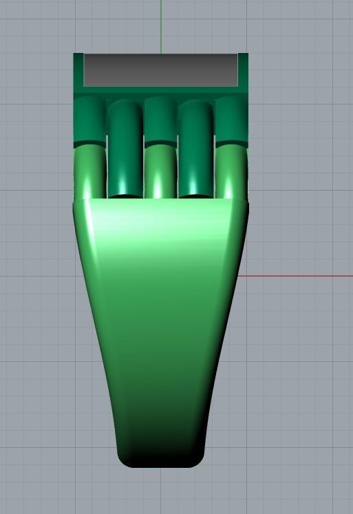 men ring 3D print model_9