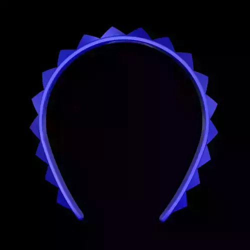 Studded headband punk rock fashion  3D print model