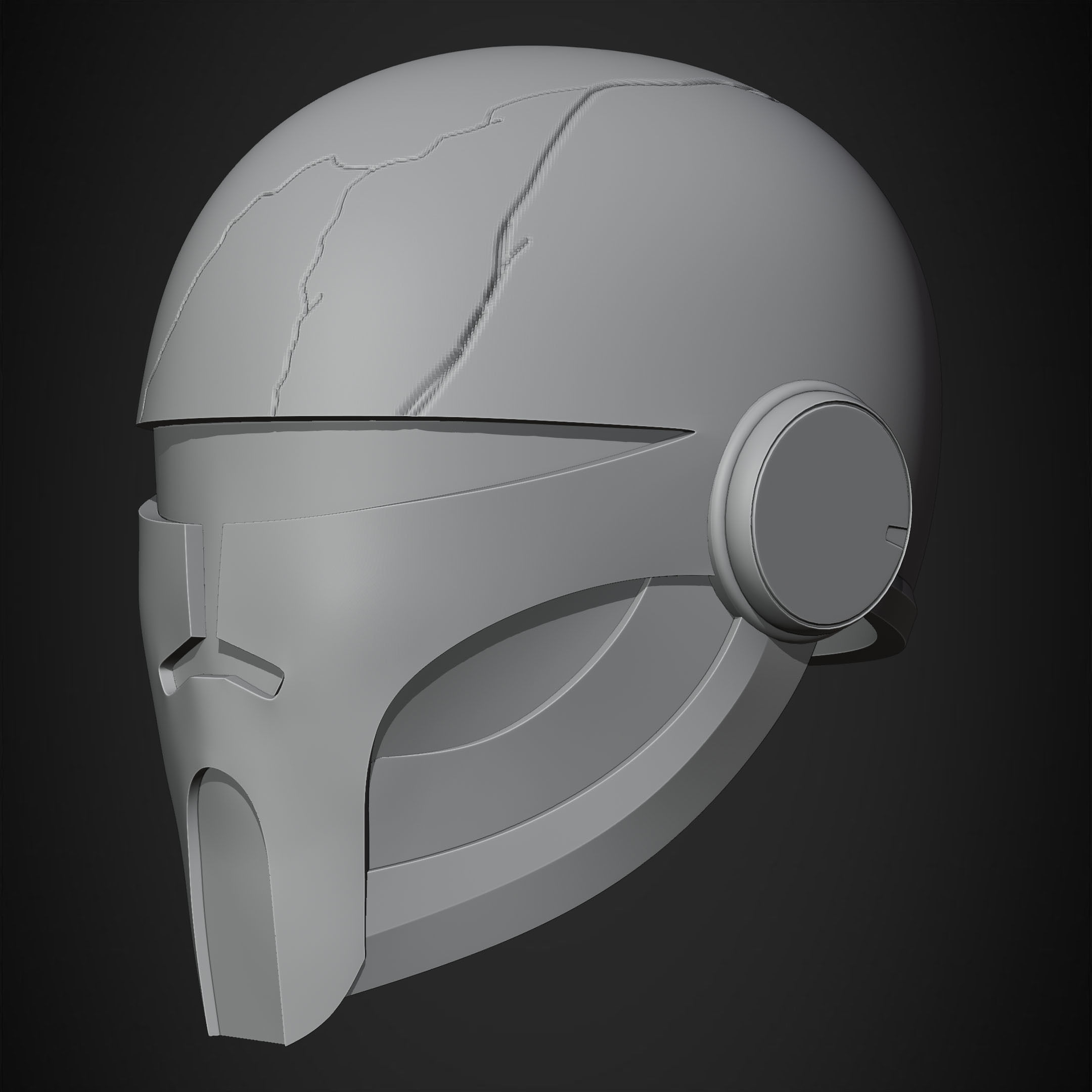 Star Wars Darth Momin Helmet for Cosplay 3D print model_15