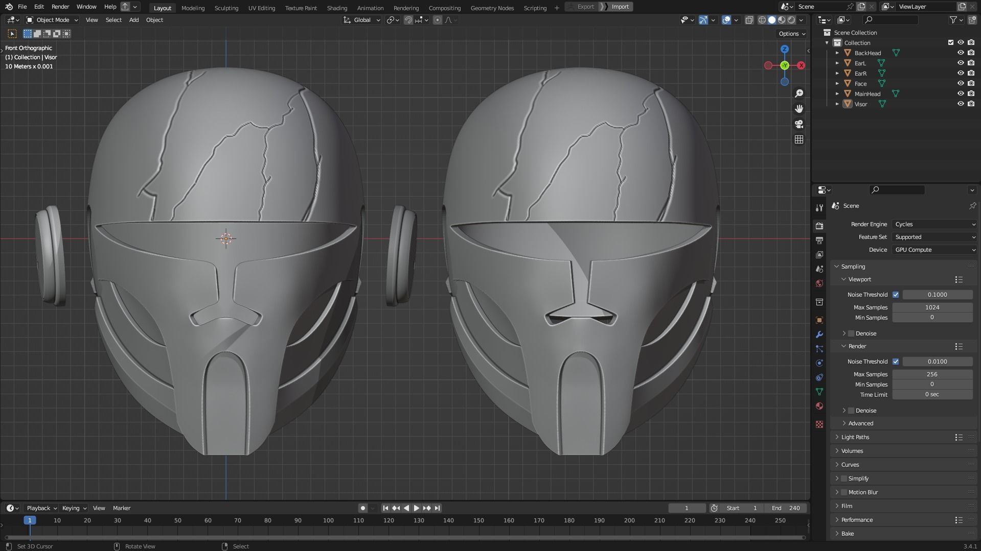 Star Wars Darth Momin Helmet for Cosplay 3D print model_10