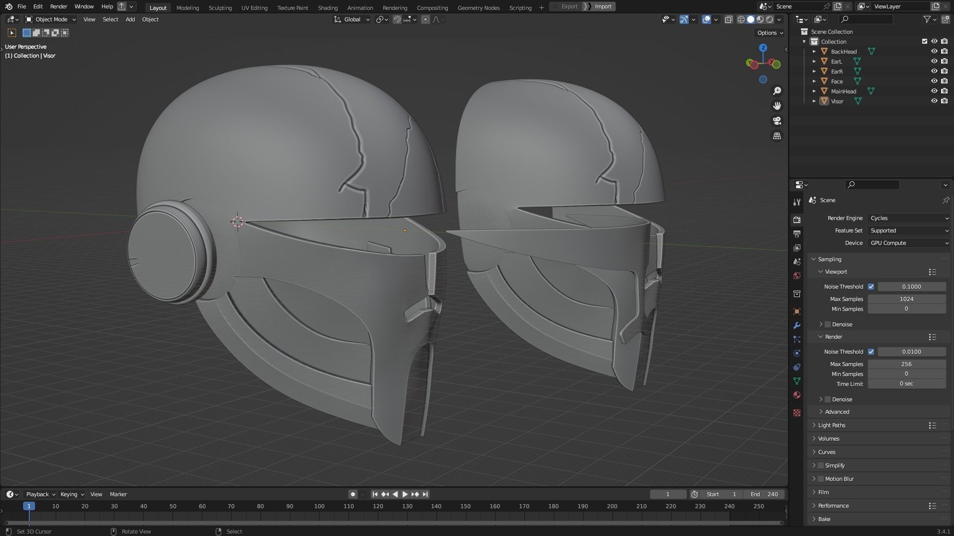 Star Wars Darth Momin Helmet for Cosplay 3D print model_11