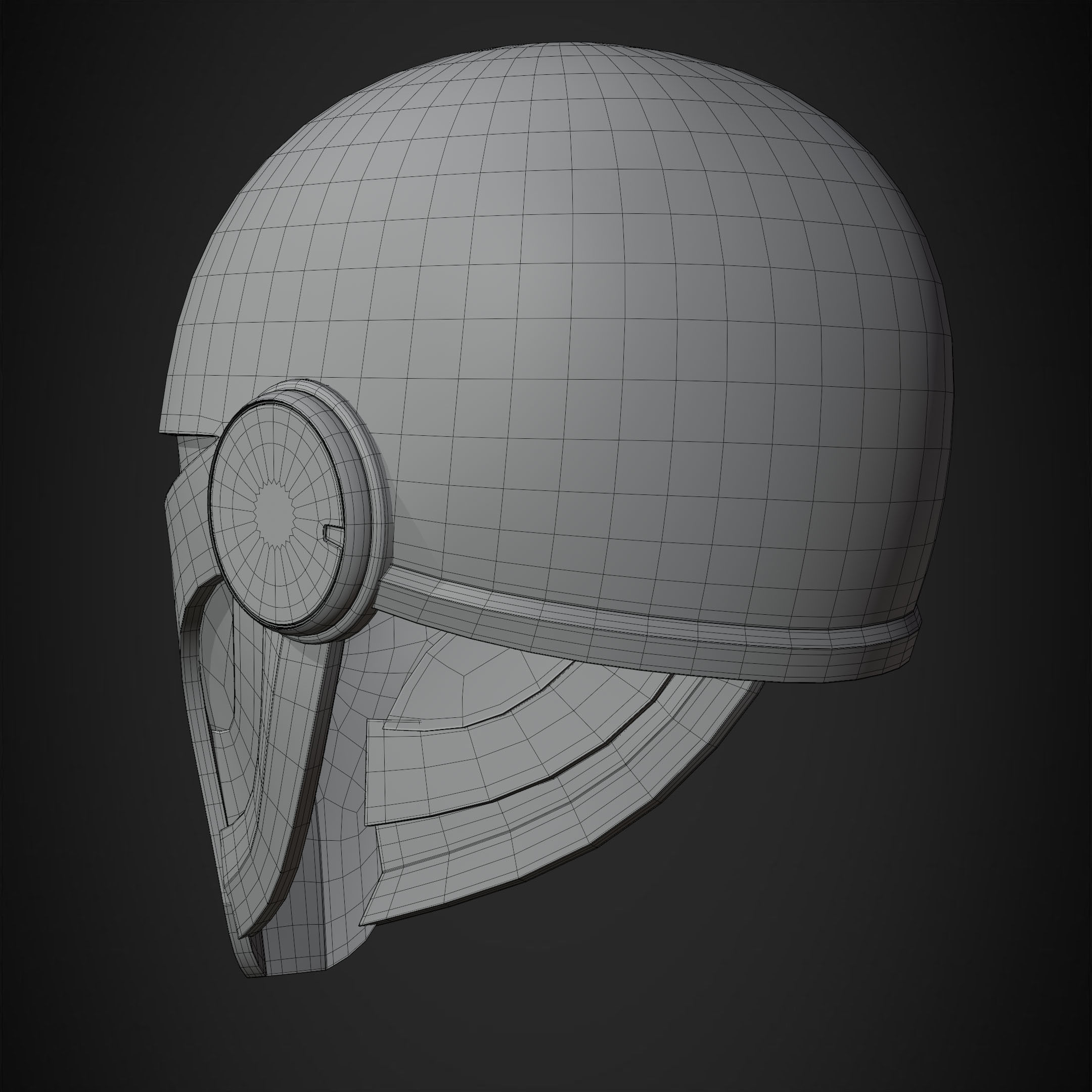 Star Wars Darth Momin Helmet for Cosplay 3D print model_22