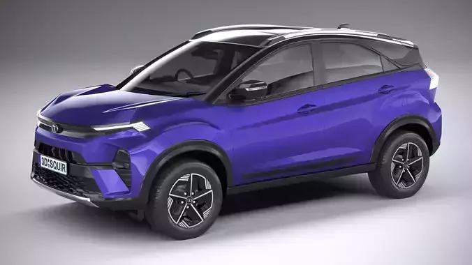 Tata Nexon 2024 3D model