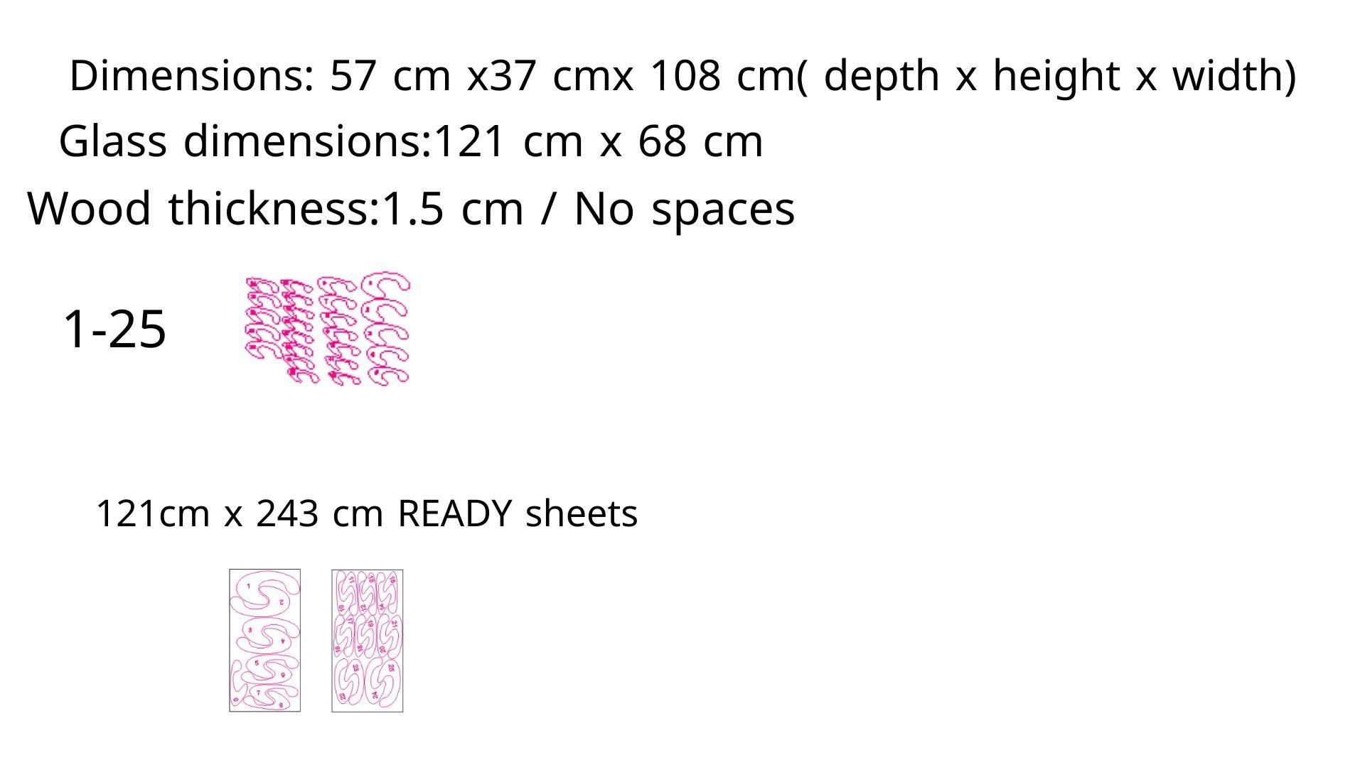 Parametric Wavy Wooden Furniture 02 - Coffee Table 3D model_5