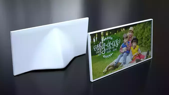 Photo Frame Low-poly 3D model