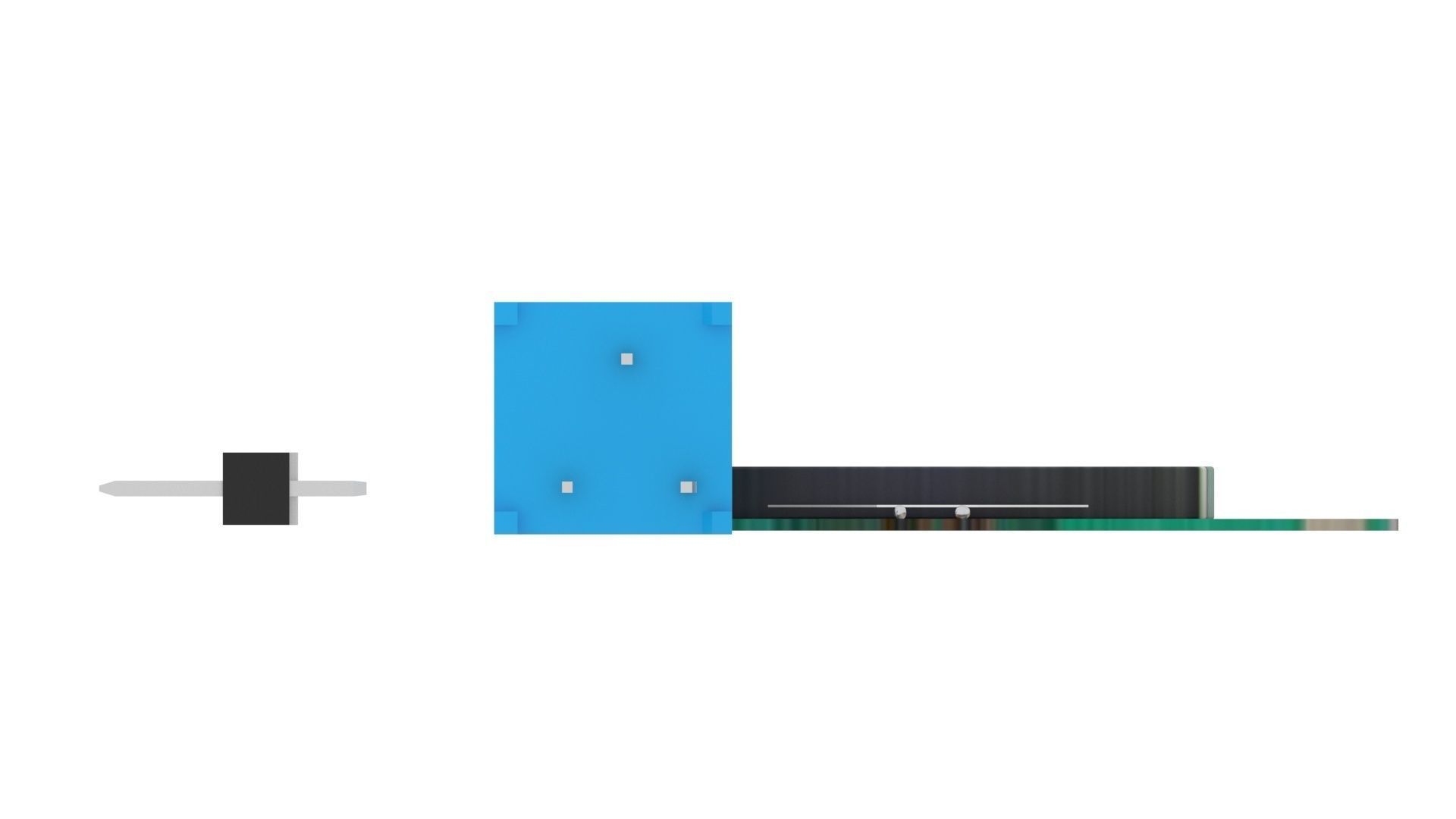 Liquid Crystal Display Screen Components With Other Parts 3D model_25
