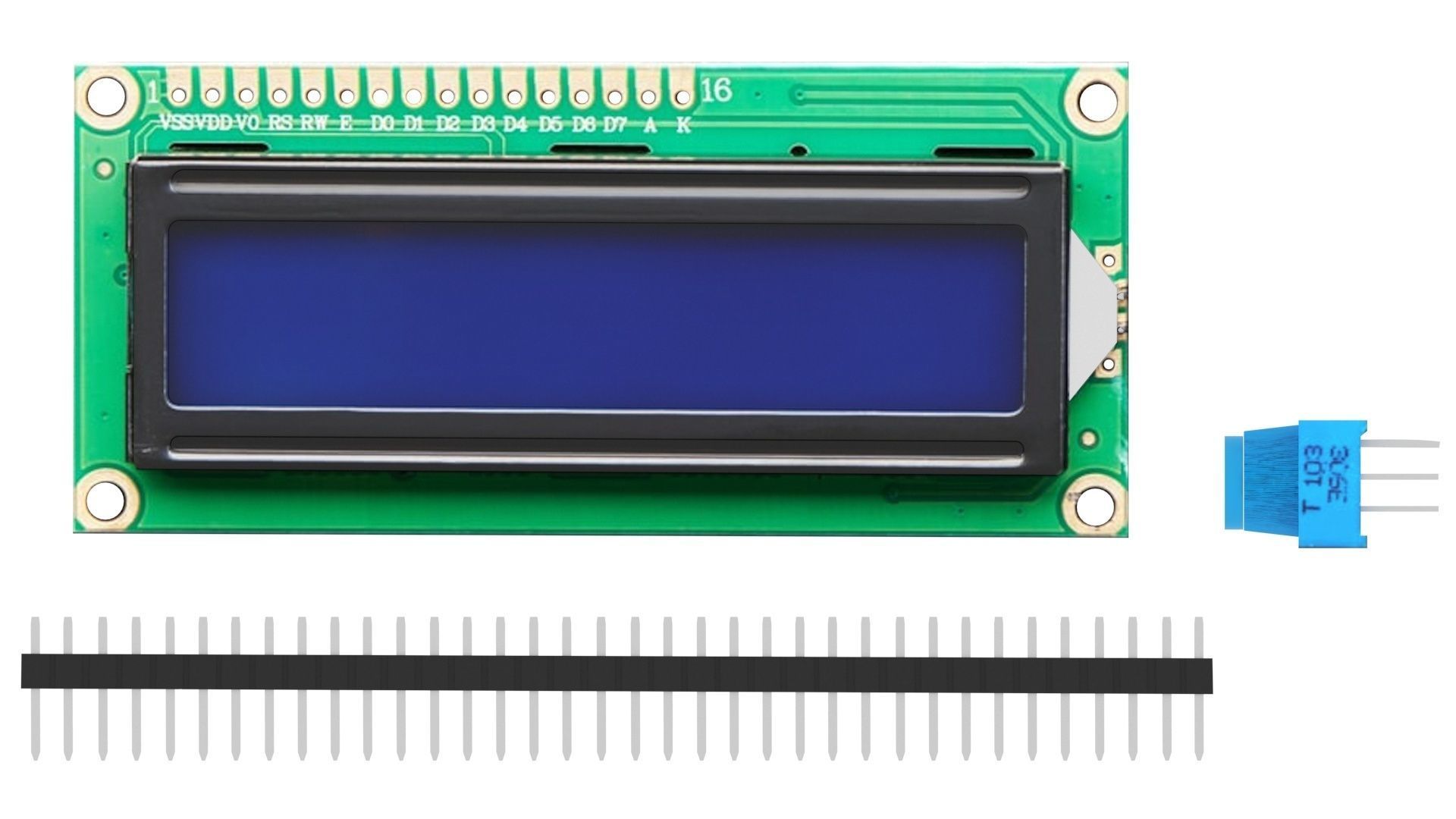 Liquid Crystal Display Screen Components With Other Parts 3D model_20