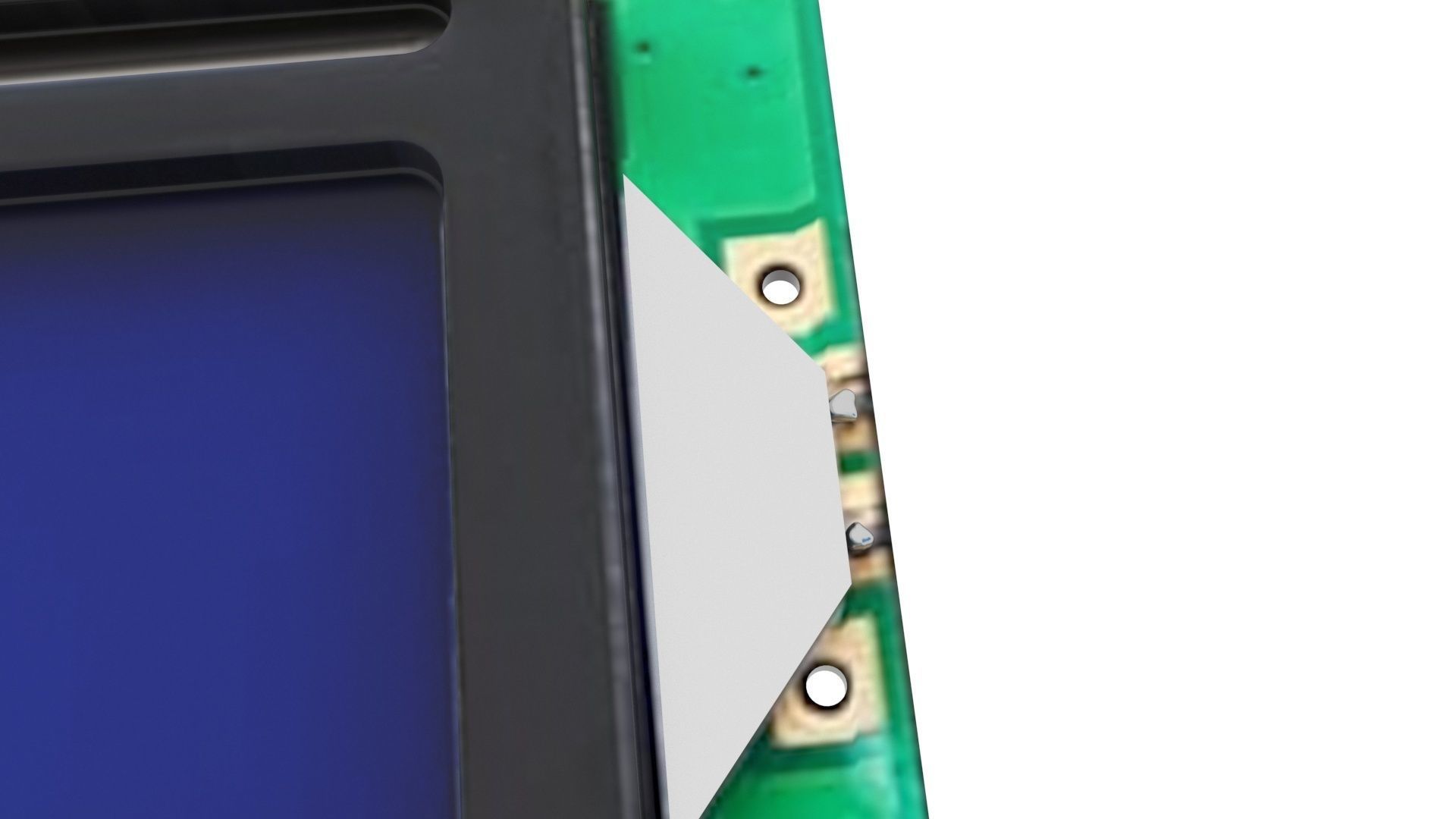 Liquid Crystal Display Screen Components With Other Parts 3D model_15