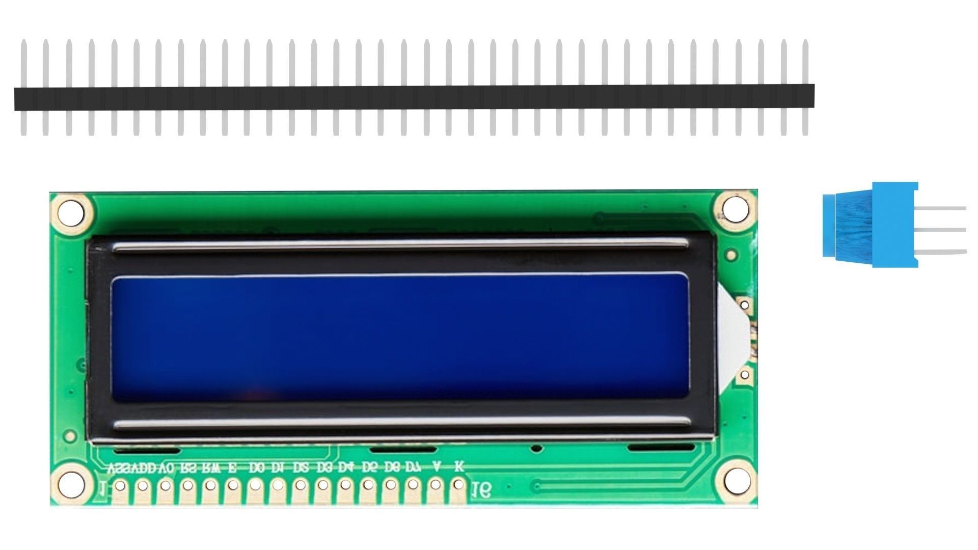 Liquid Crystal Display Screen Components With Other Parts 3D model_23
