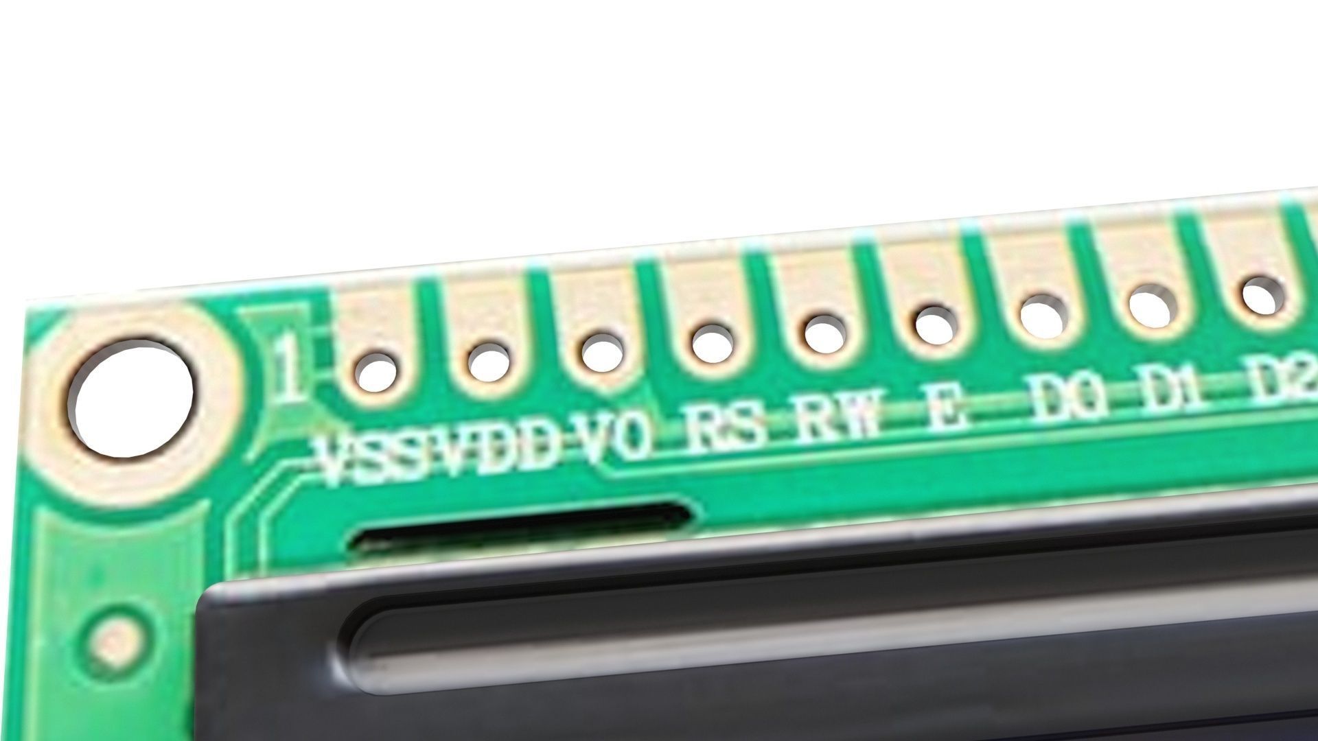 Liquid Crystal Display Screen Components With Other Parts 3D model_16
