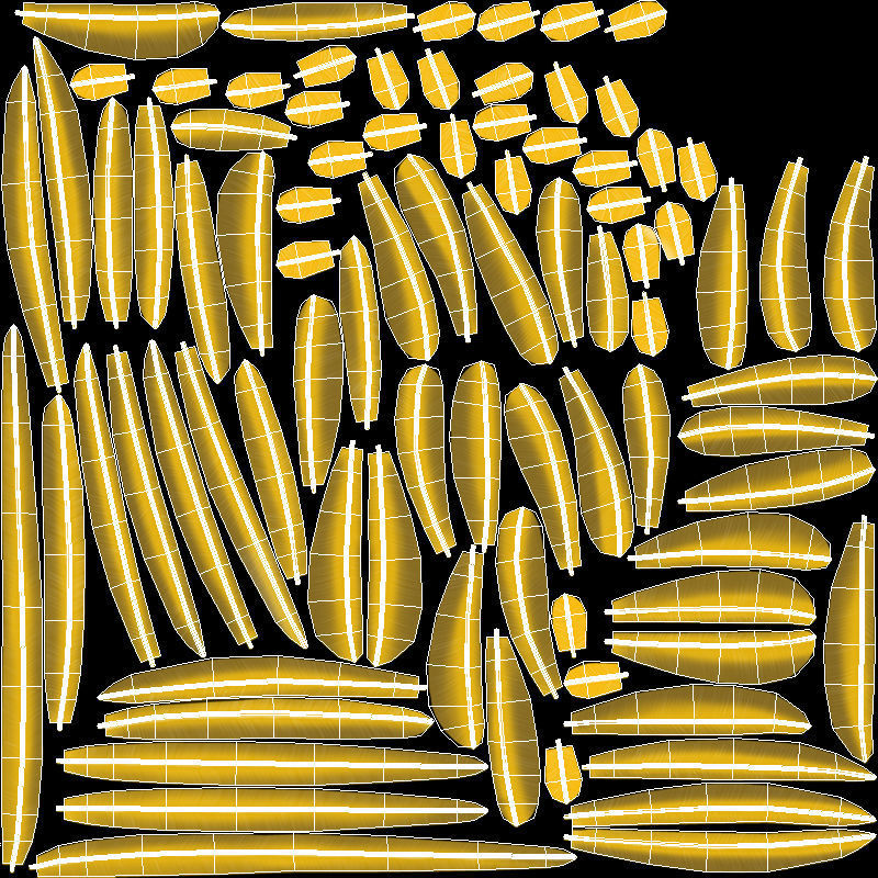 Blue and Yellow Macaw Low-poly 3D model_18