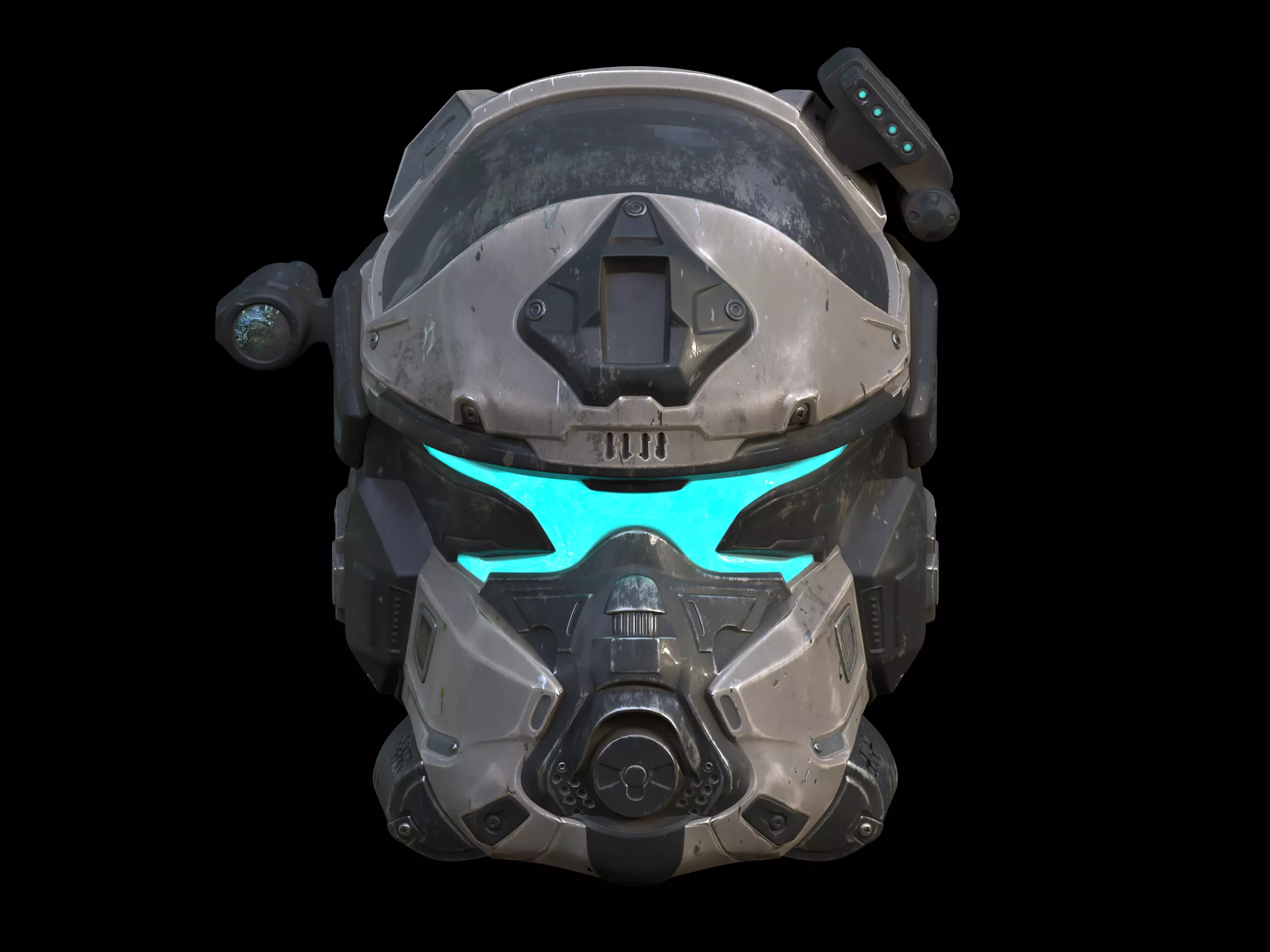 Titanfall Grapple Pilot Helmet 3d print file 3D print model_0