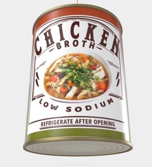 Diverse Canned Food Can Pack 3D model_21