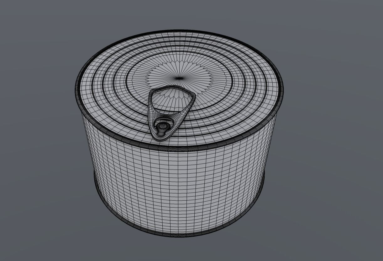 Diverse Canned Food Can Pack 3D model_41