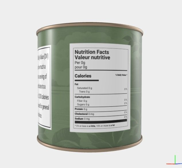 Diverse Canned Food Can Pack 3D model_52