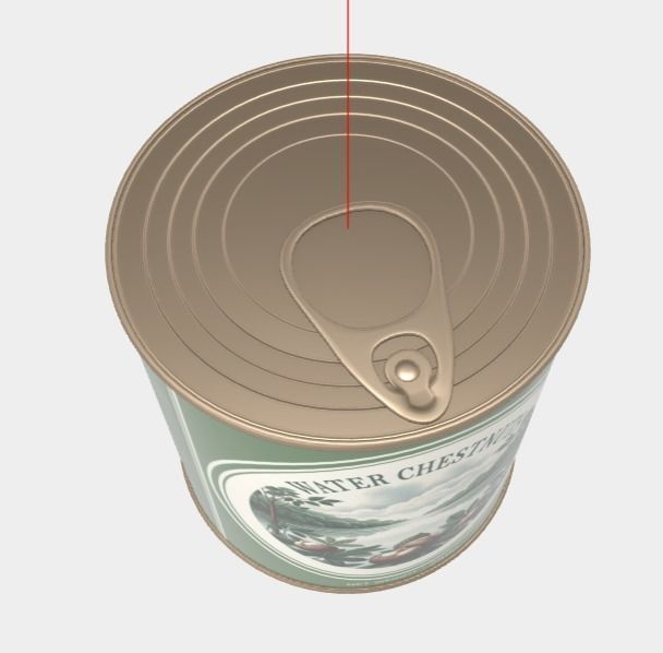 Diverse Canned Food Can Pack 3D model_15