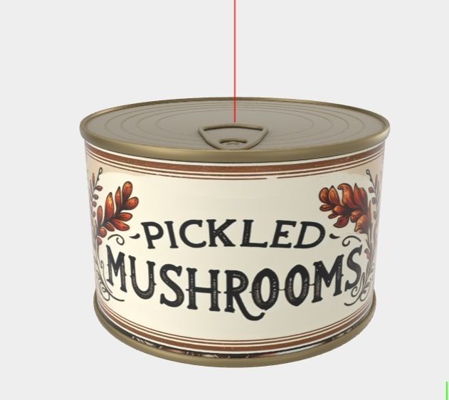 Diverse Canned Food Can Pack 3D model_27