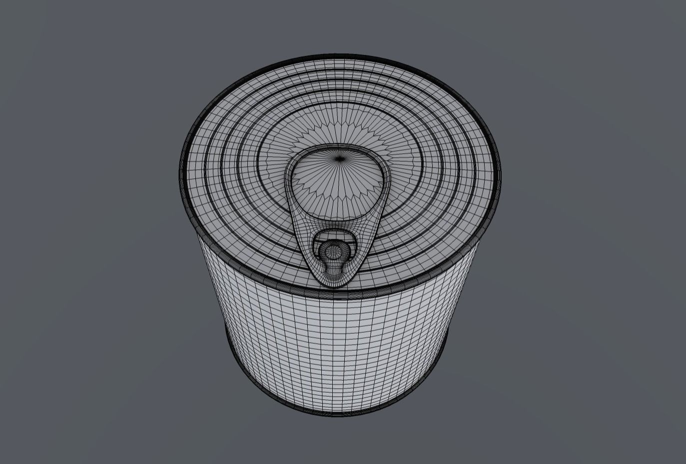 Diverse Canned Food Can Pack 3D model_34