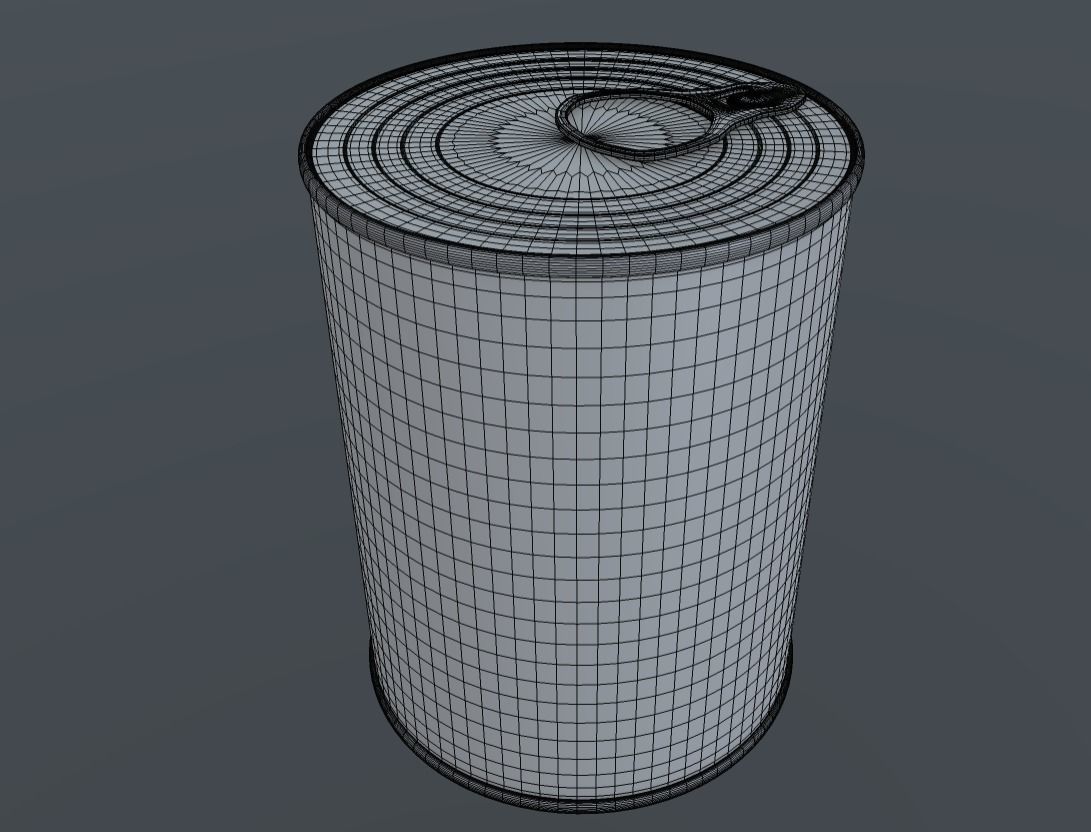 Diverse Canned Food Can Pack 3D model_33