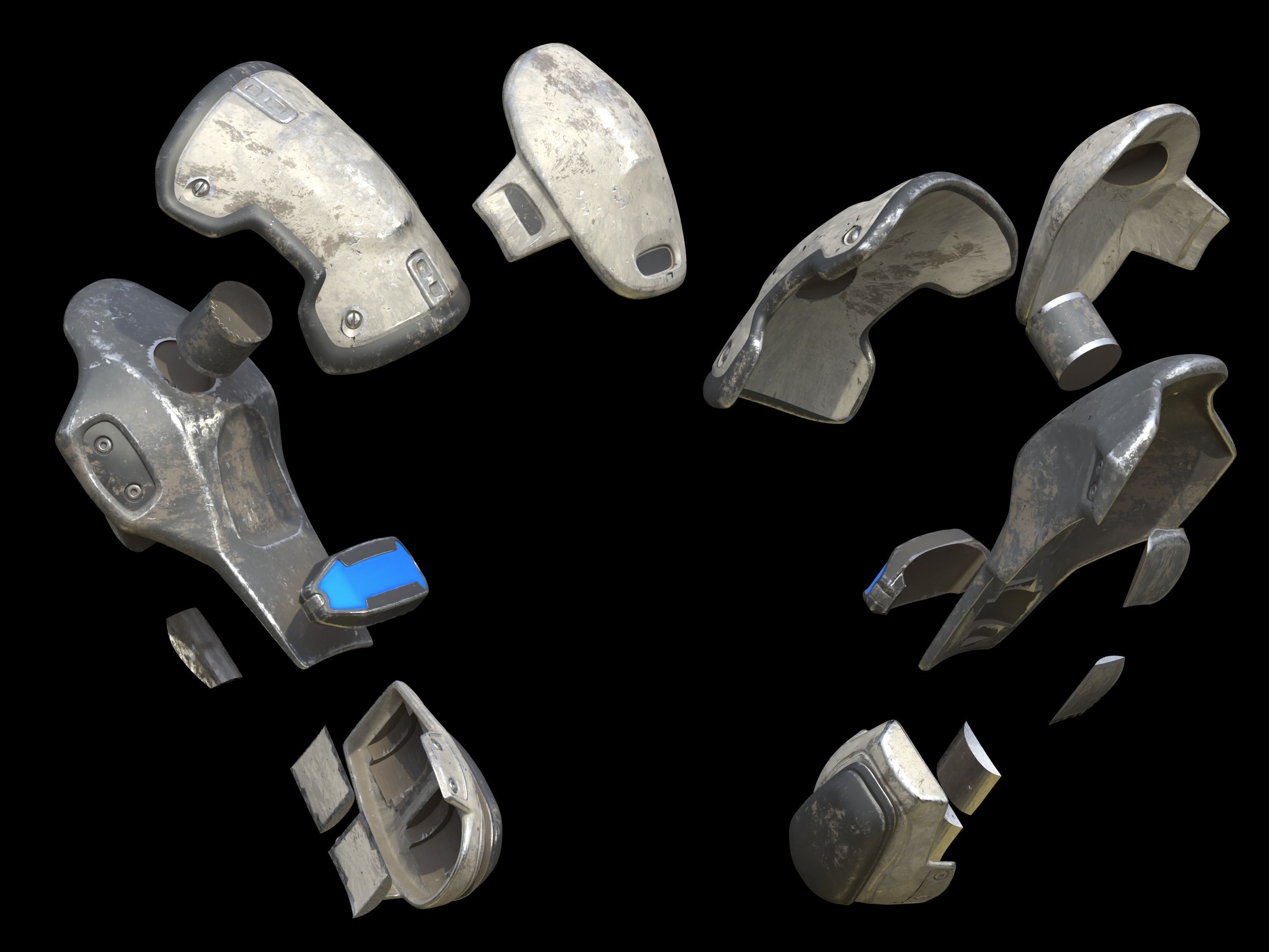 Titanfall Grapple Pilot Armor 3d print files 3D print model_4