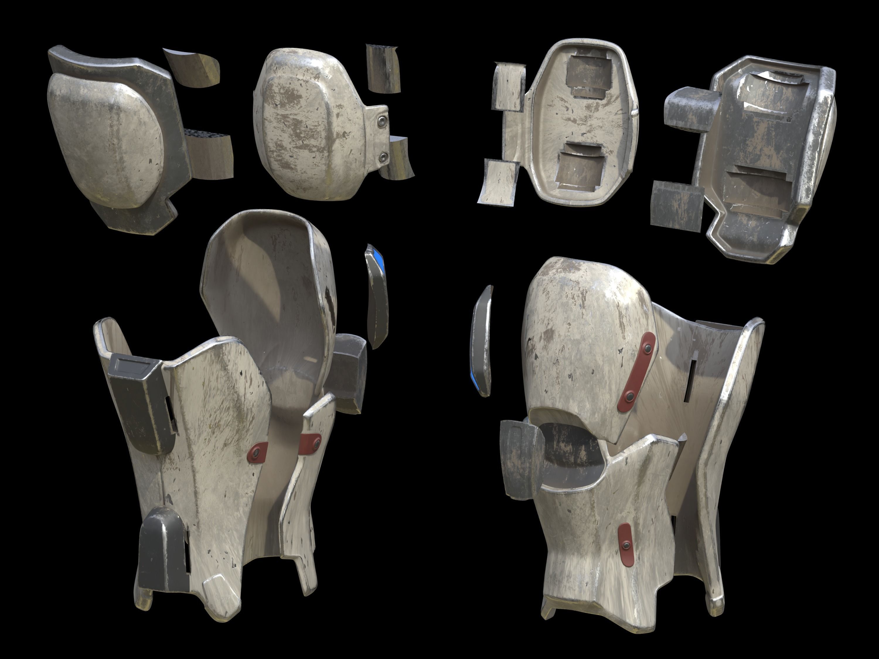 Titanfall Grapple Pilot Armor 3d print files 3D print model_9