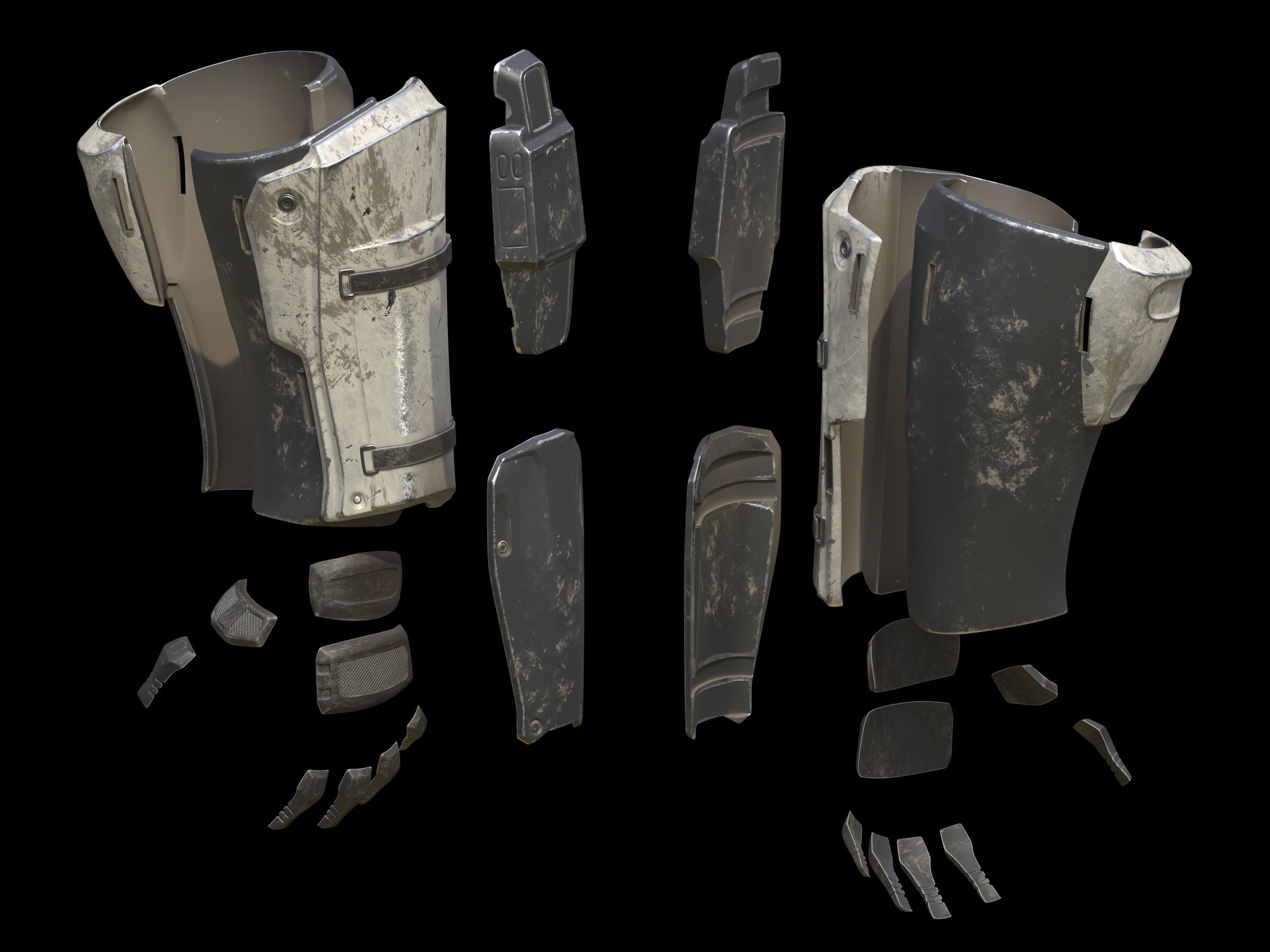 Titanfall Grapple Pilot Armor 3d print files 3D print model_5