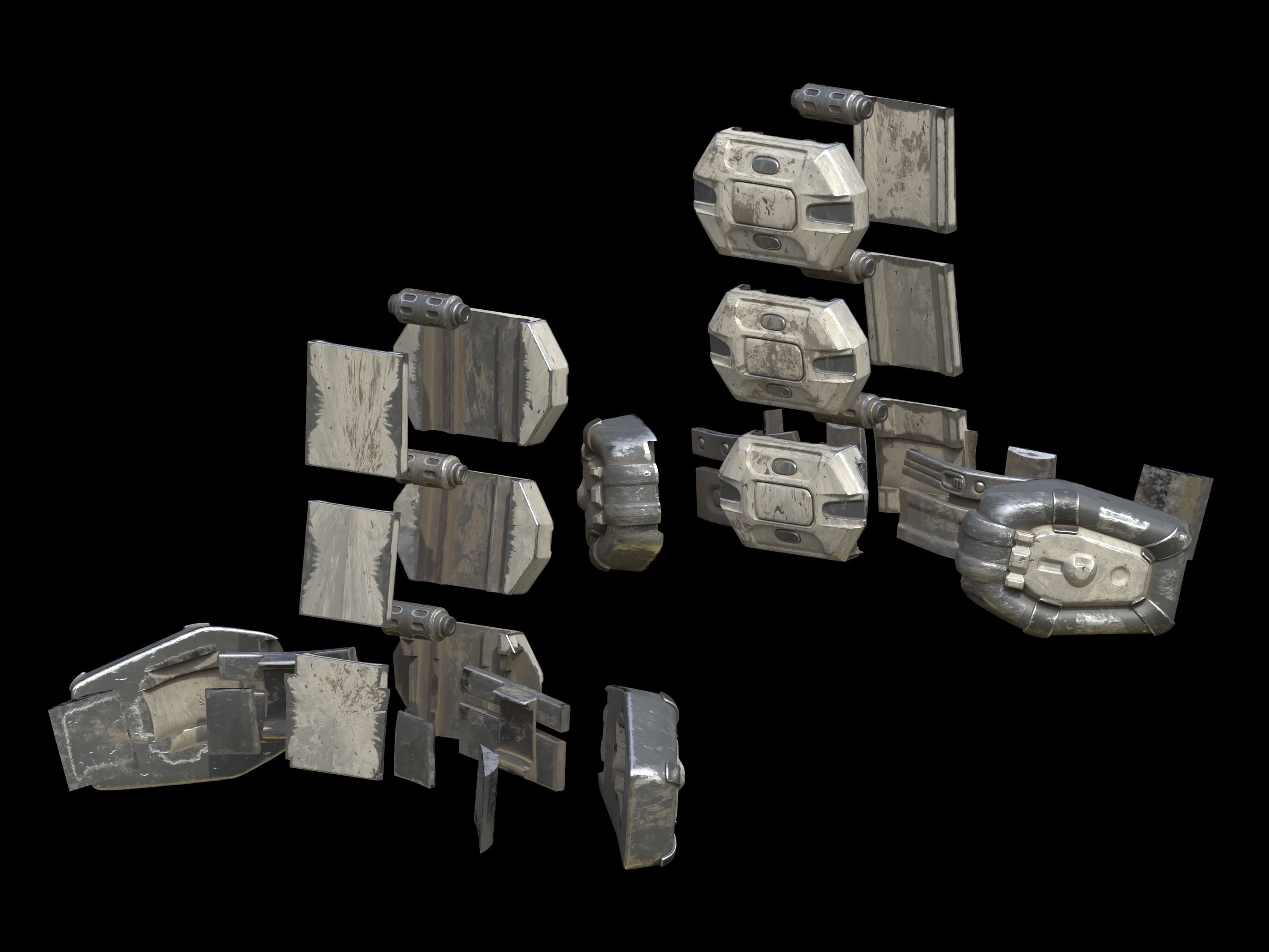 Titanfall Grapple Pilot Armor 3d print files 3D print model_3