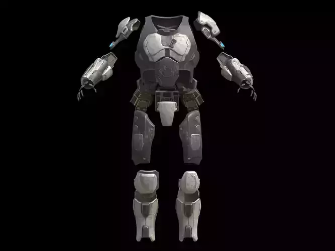 Titanfall Grapple Pilot Armor 3d print files