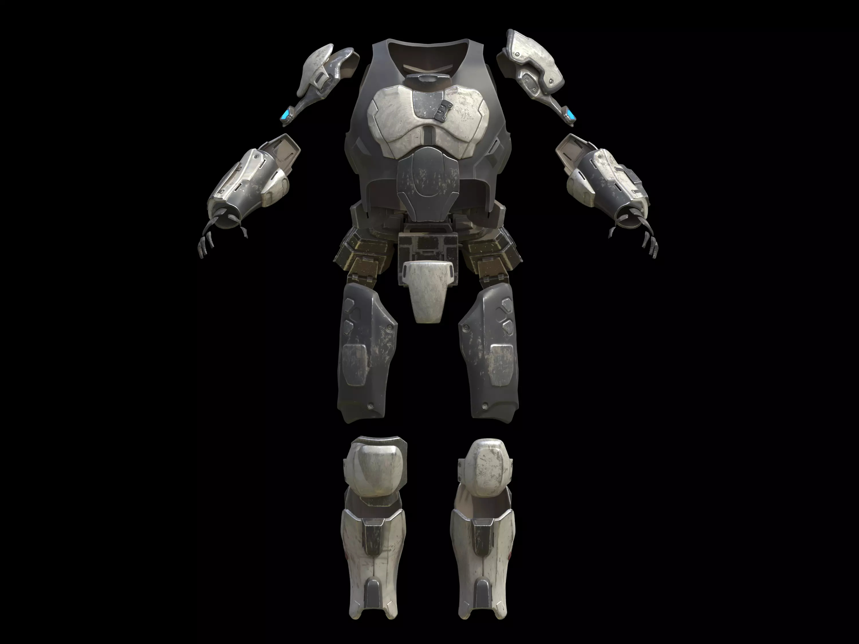 Titanfall Grapple Pilot Armor 3d print files 3D print model_0