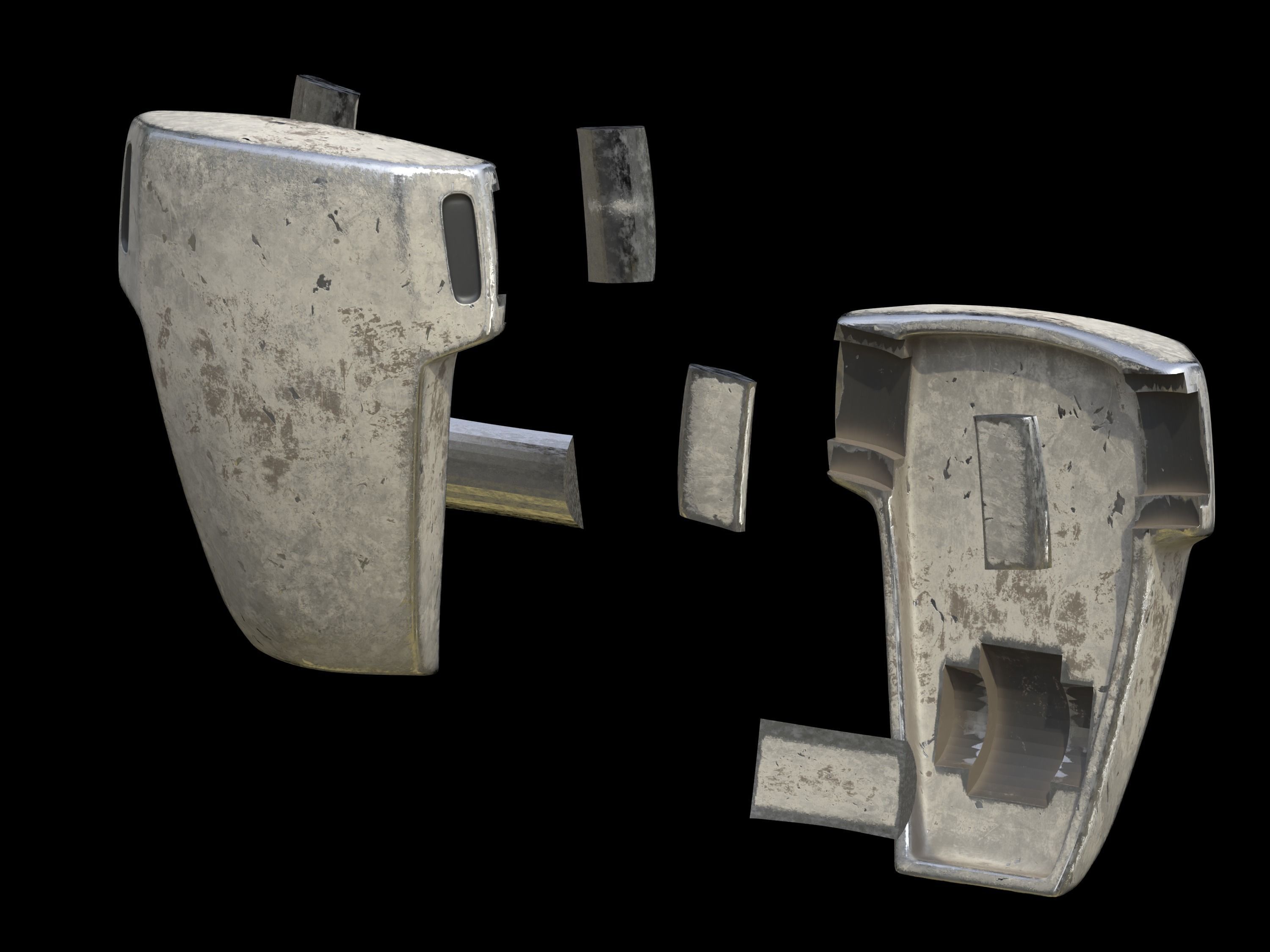 Titanfall Grapple Pilot Armor 3d print files 3D print model_7