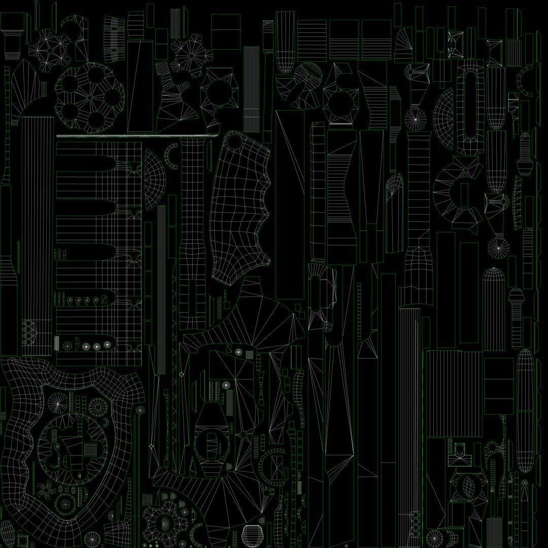 Thunderstrike Low-poly 3D model_21