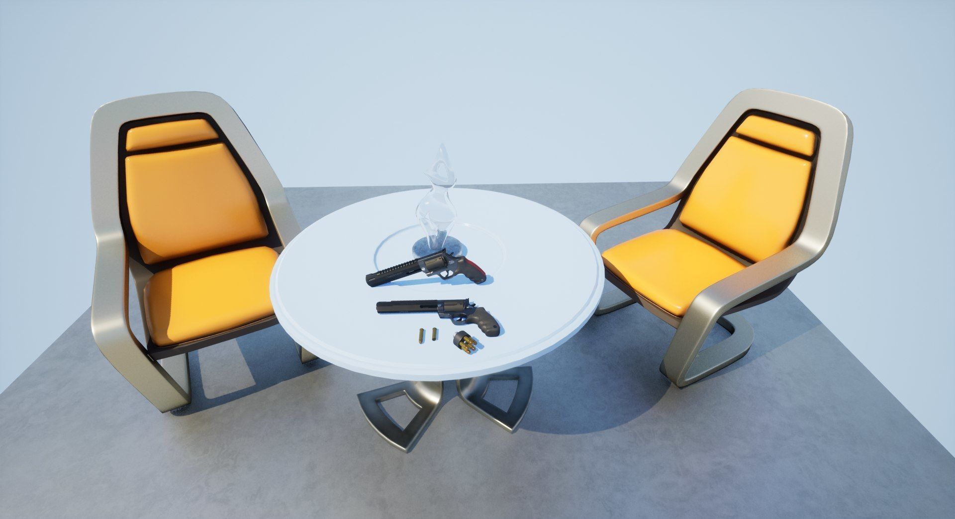 Thunderstrike Low-poly 3D model_10