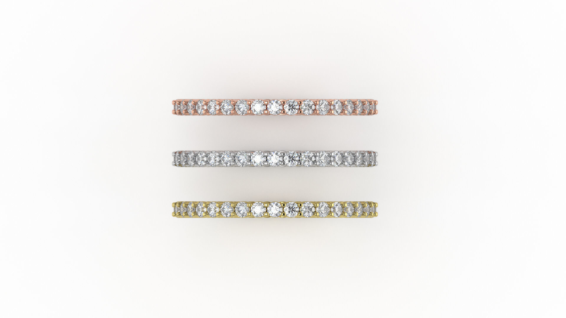 Eternity Ring Sizes Available 3D print model_2
