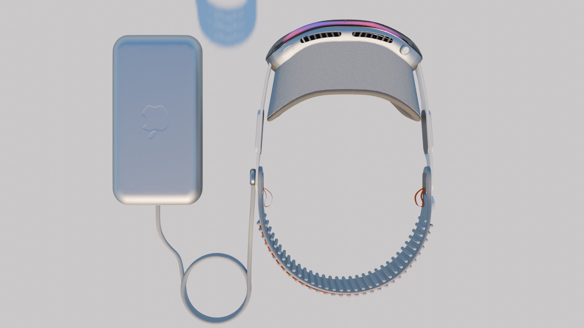 Apple Vision Pro 2024 Free low-poly 3D model_4