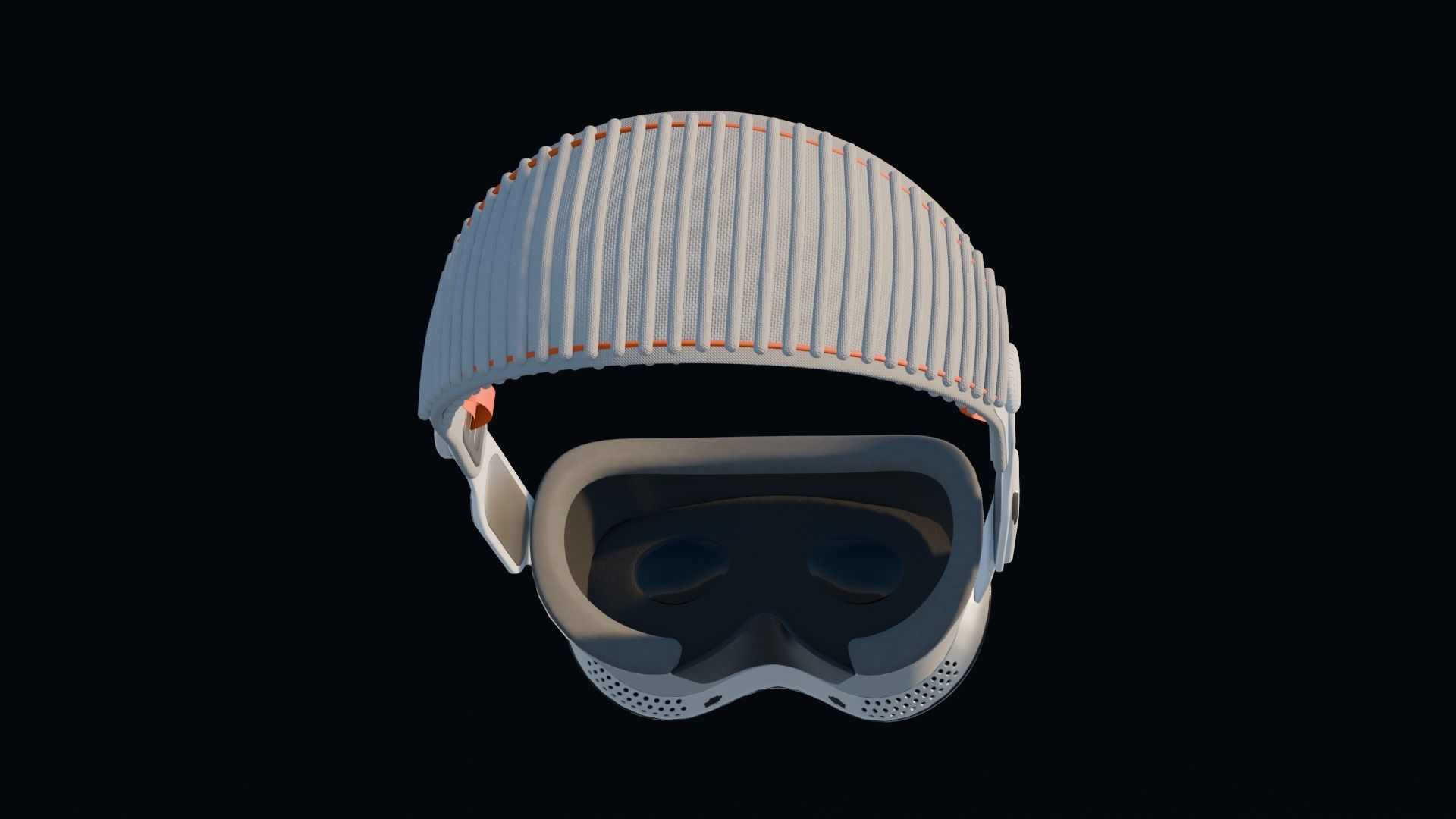 Apple Vision Pro 2024 Free low-poly 3D model_1