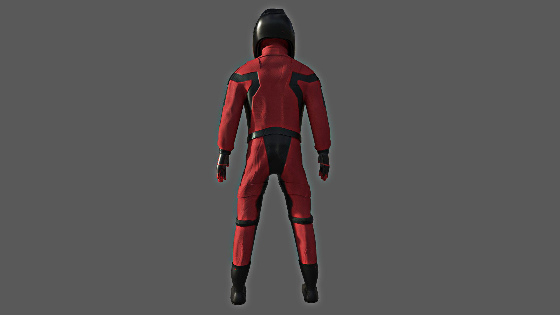 Racing Character 3D model_7