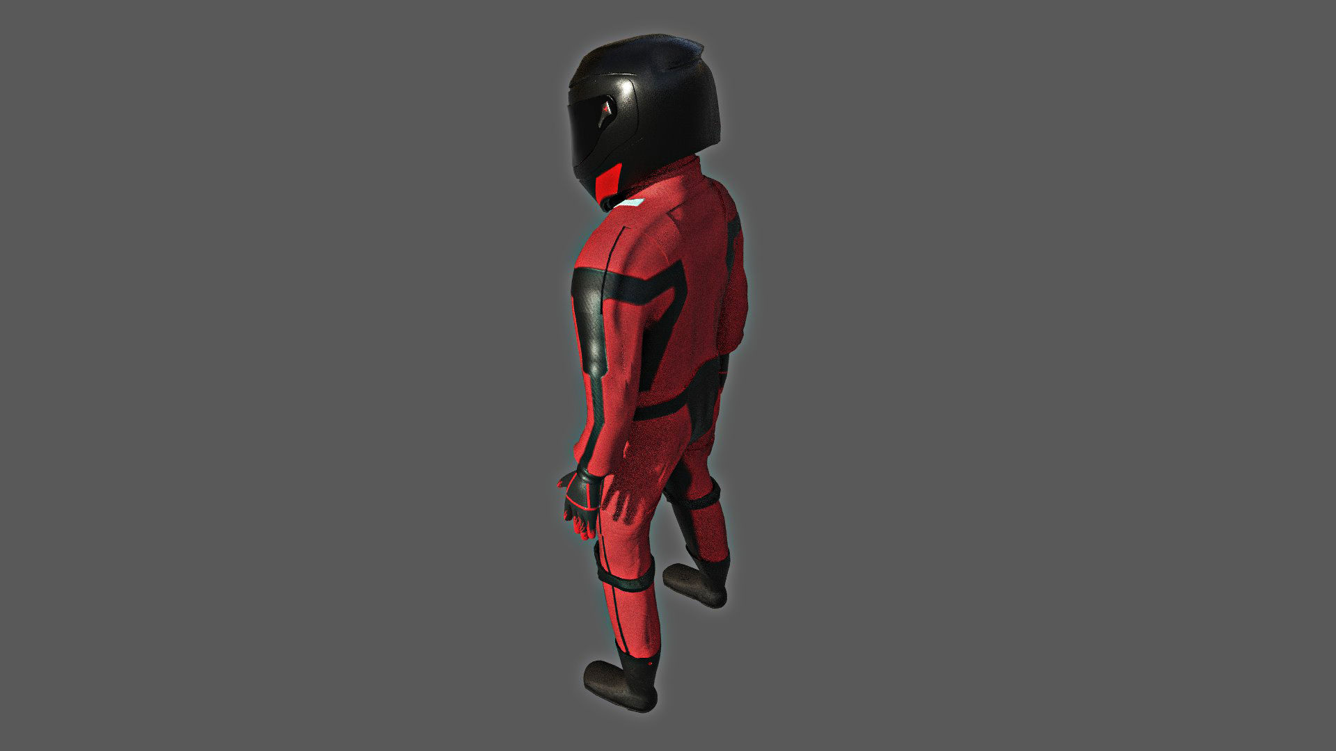 Racing Character 3D model_8