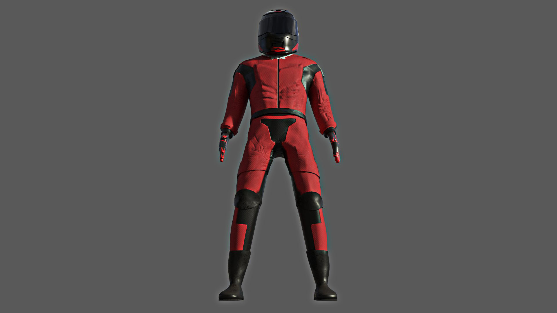 Racing Character 3D model_10