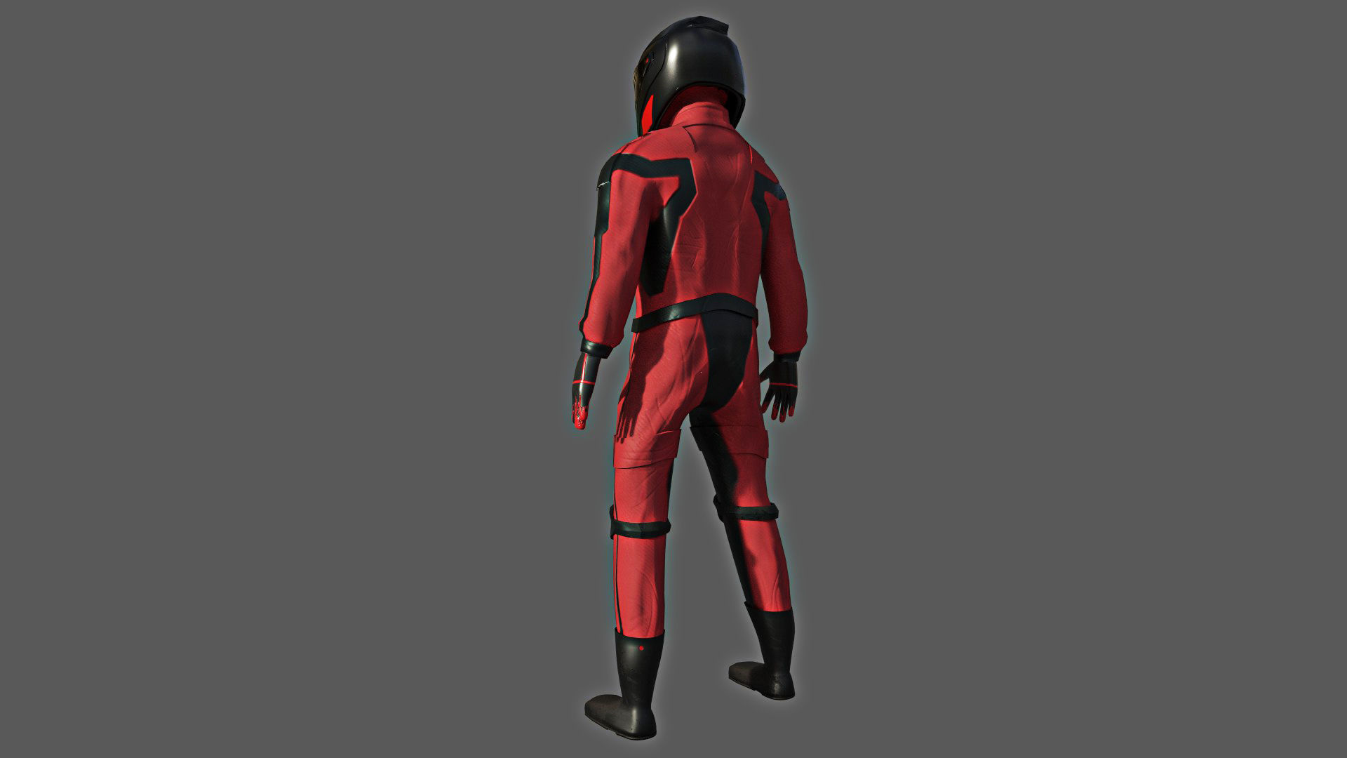 Racing Character 3D model_6