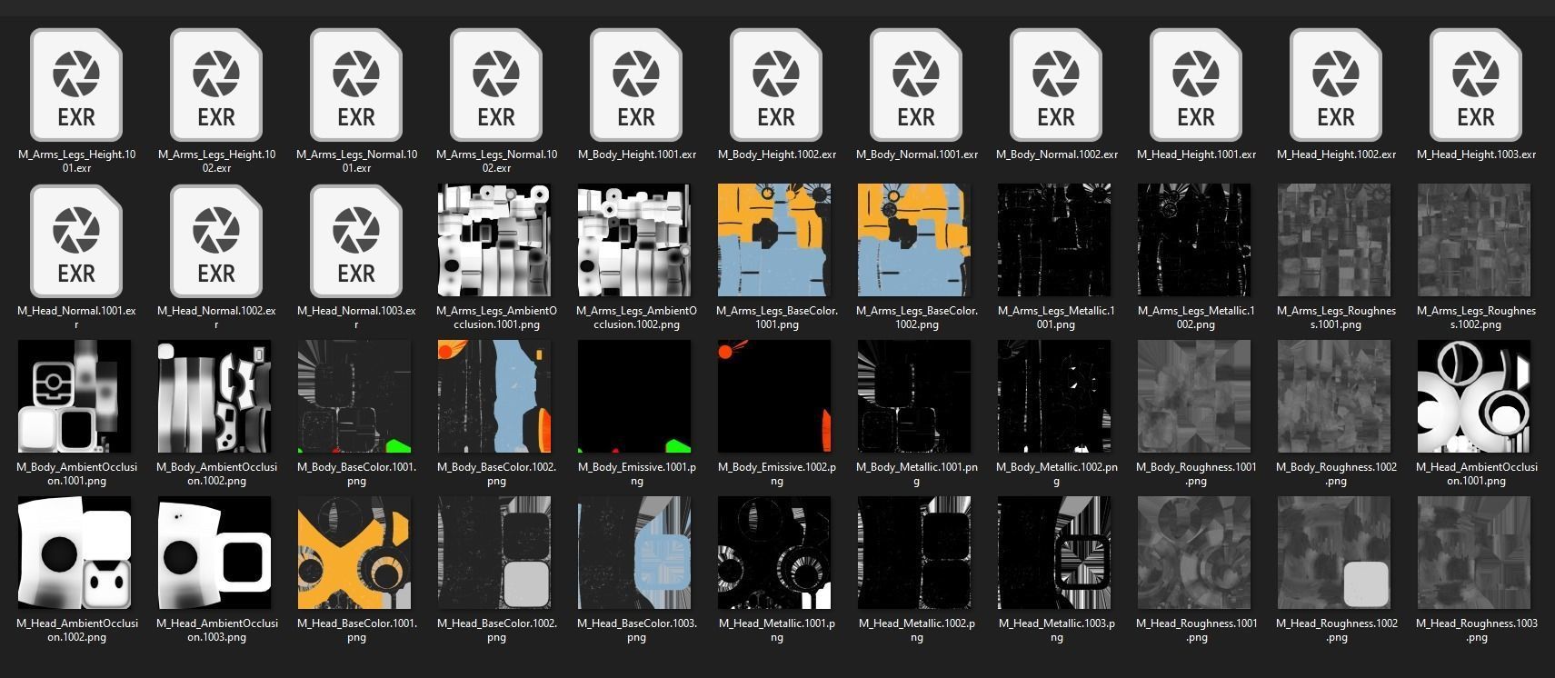 Futuristic Robot Technology Concept Sci-Fi Artwork Character Low-poly 3D model_20