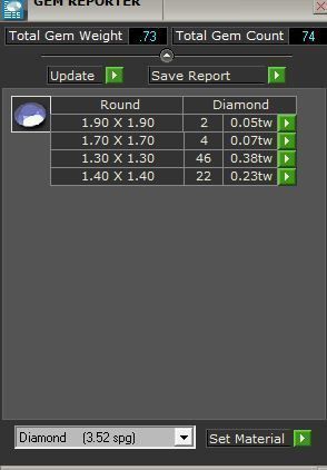 Round Halo Twisted Ring 2895 3D print model_8