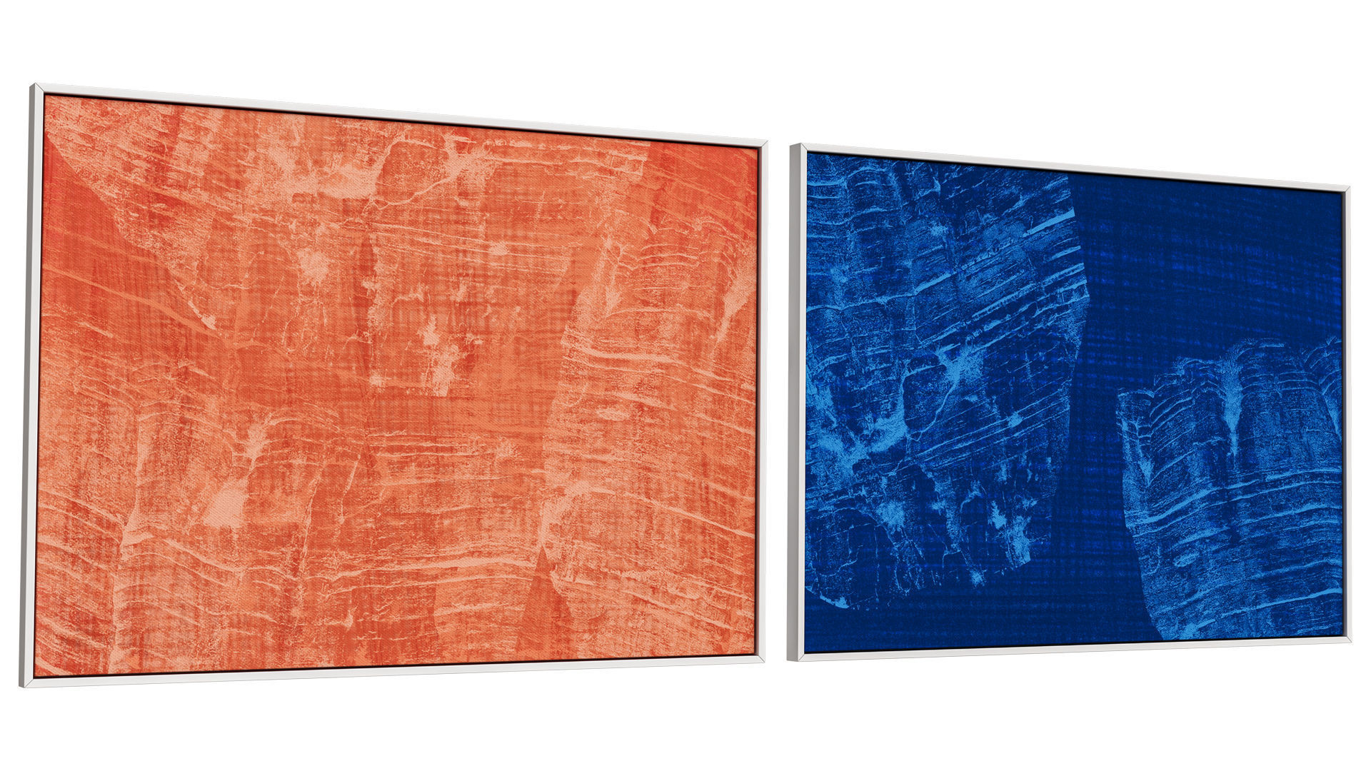 4 Abstract Frames  Set 13 3D model_1