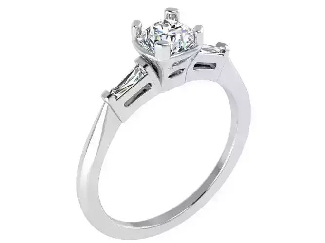 Round Diamond Ring 2899