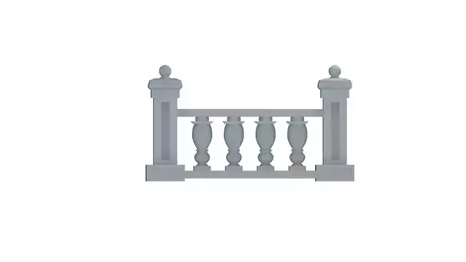 Exploring the Potential of Balustrades 3D print model