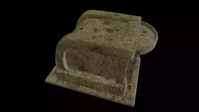 Brazier Medieval V2 Low-poly 3D model