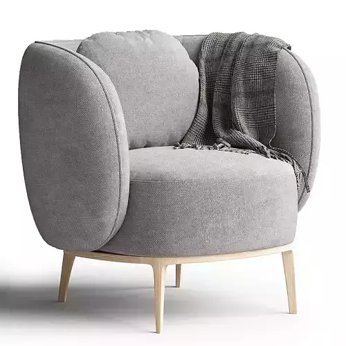 Cosona Armchair by Bruno Mars Editions 3D model