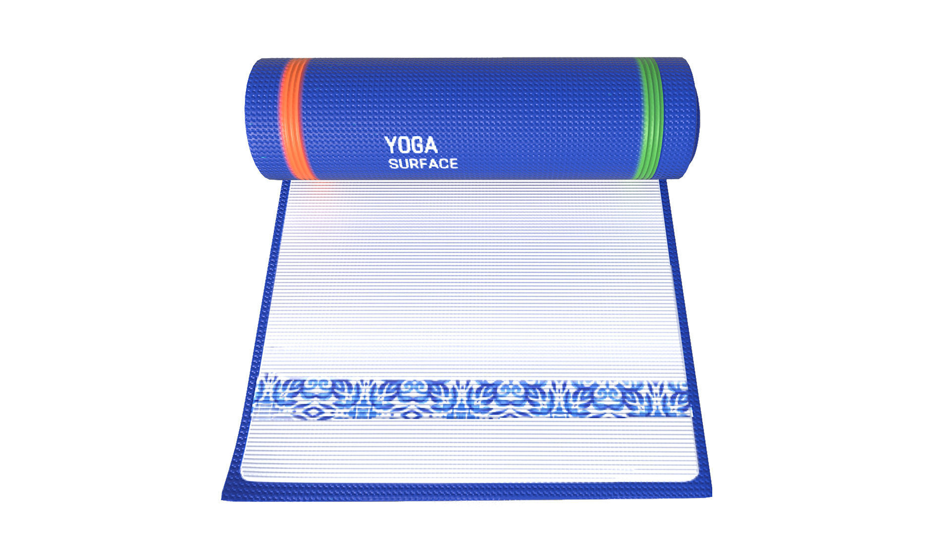 Yoga Mat Low-poly 3D model_3